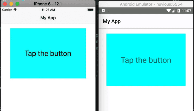 Centered Android label text