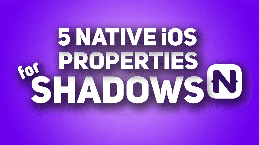 How to Add Shadows in iOS poster