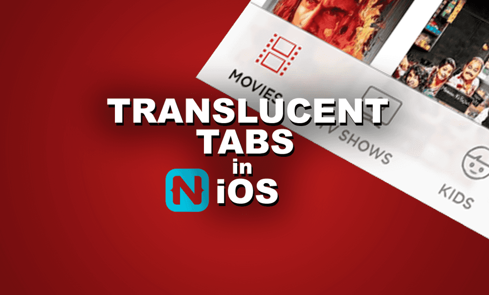 Translucent NativeScript Tabs in iOS poster